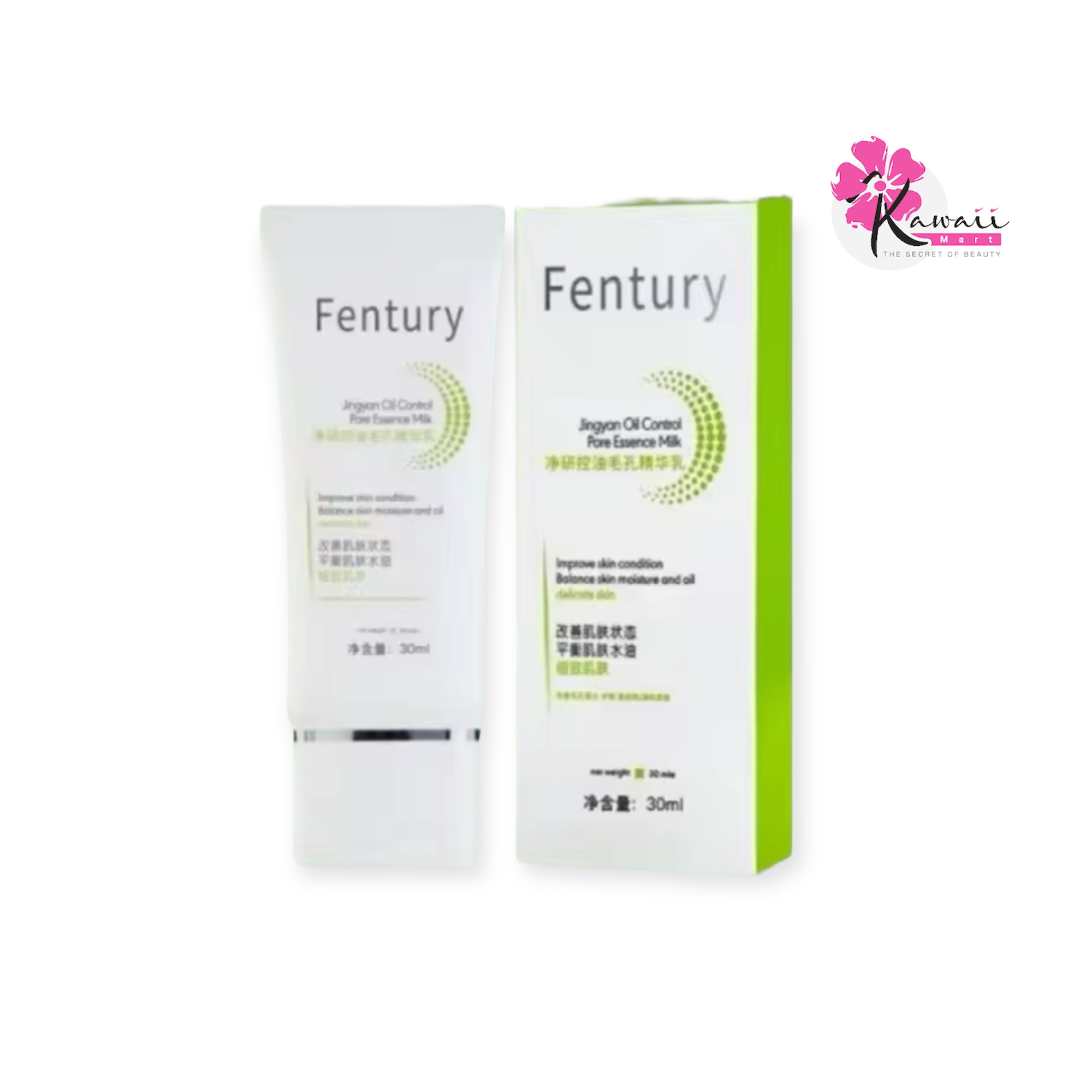 Fentury Jingyan Oil Control Pore Essence Milk(30ml)